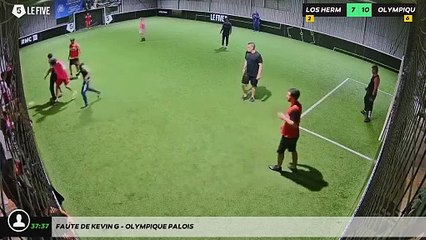 Faute de Kevin G - Olympique Palois