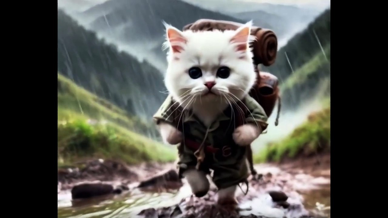 Monson Weather Cat Going to School #33