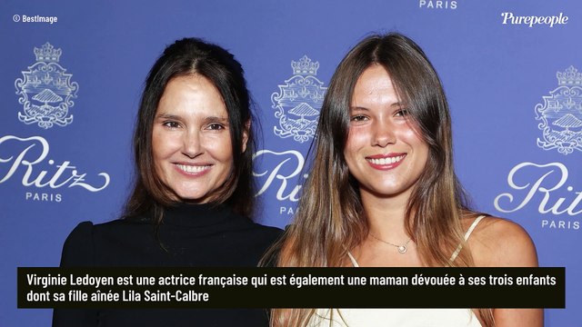 Virginie Ledoyen : L'actrice est maman d'une jolie Lila (23 ans), qui lui ressemble comme deux gouttes d'eau