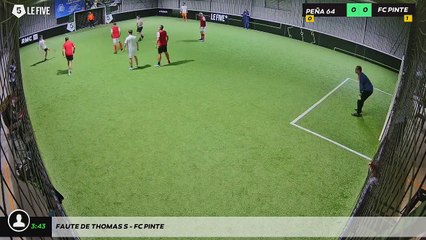Faute de Thomas S - Fc Pinte