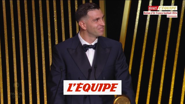Martinez remporte une nouvelle fois le trophée Yachine - Foot - Ballon d'Or