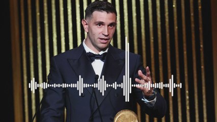 Emi Martínez Trofeo Yashin 2024 discurso completo