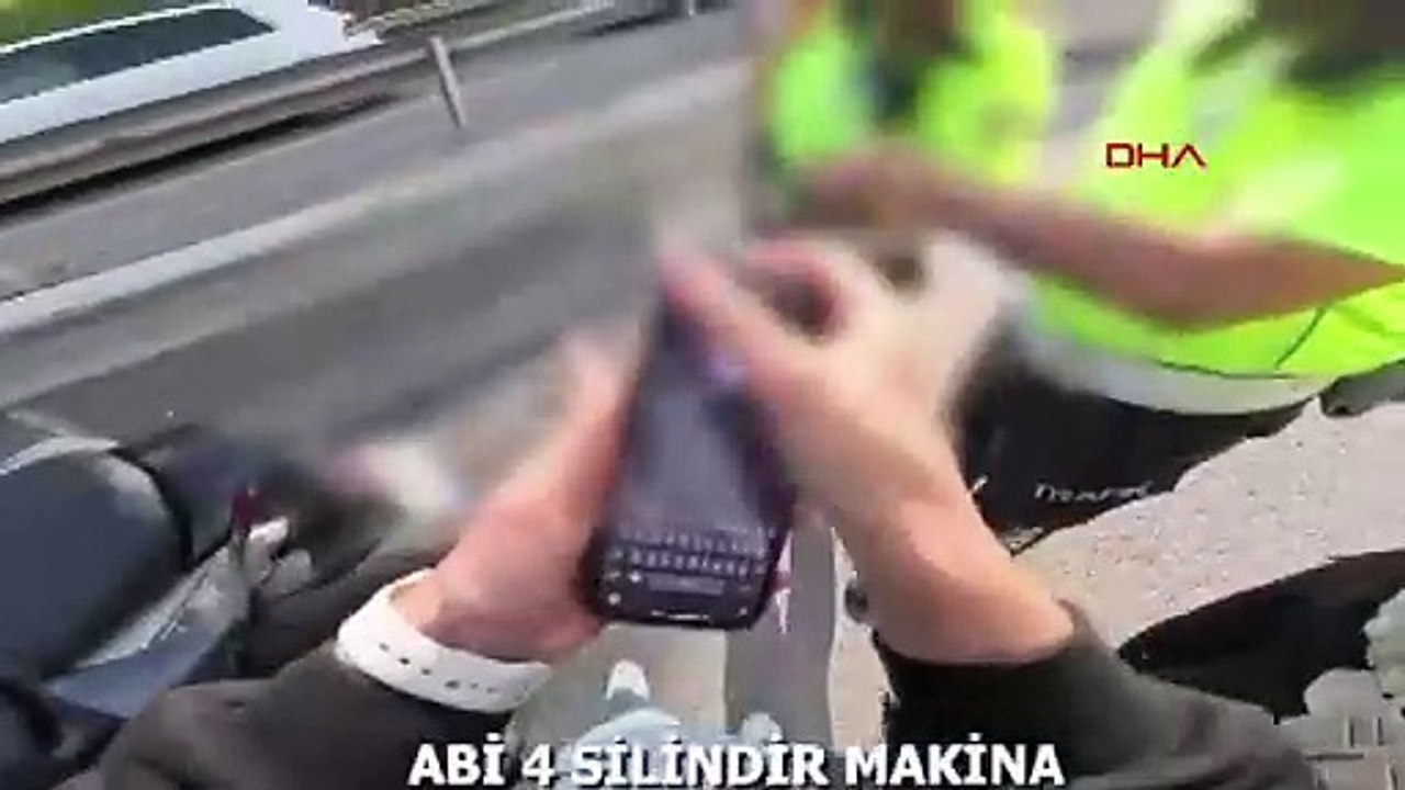 İstanbul-'Apaçi sürücü değilim' dedi paylaştığı görüntülerden yakalandı