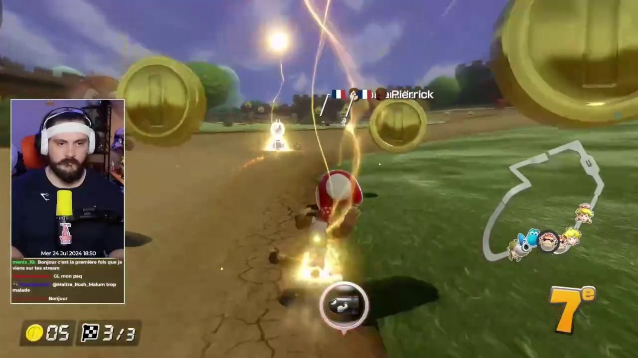 Grand Paq malade contre le tchat ! (Tournoi MK de PaqmanYT)