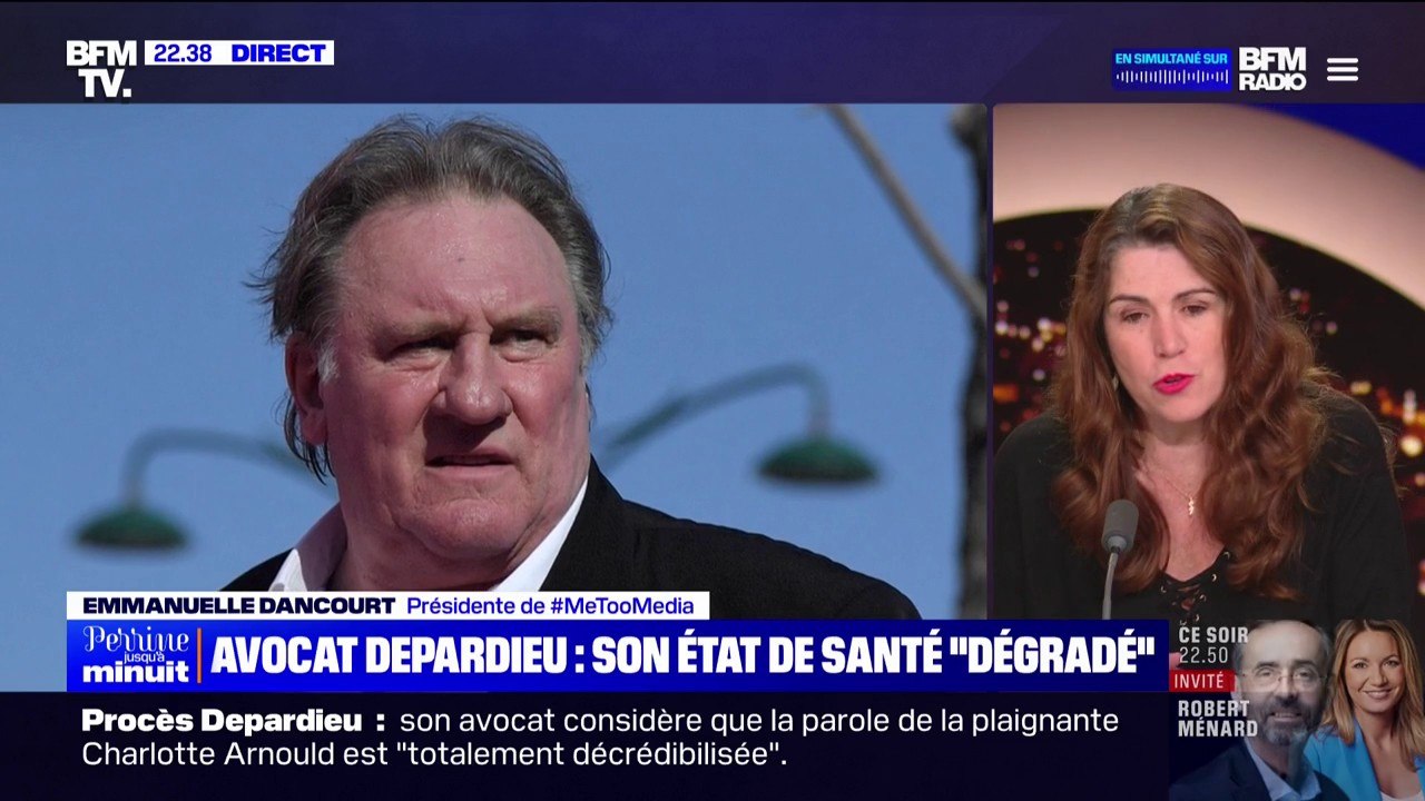 "On est très contentes de ce renvoi": Emmanuelle Dancourt (#MeTooMedia), réagit au report du procès de Gérard Depardieu