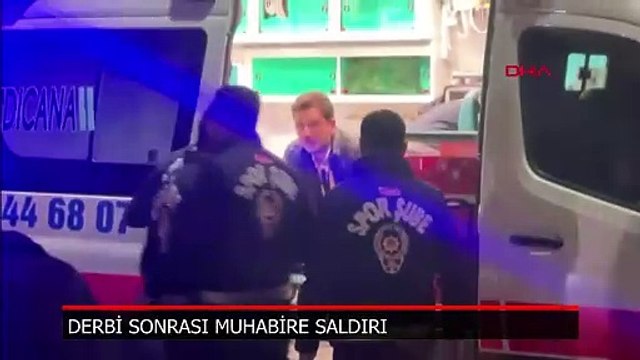 Galatasaray - Beşiktaş maçının ardından spor muhabirine saldırı!