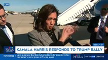 Kamala Harris Dismisses Trump’s “Nonsense” New York Rally Remarks
