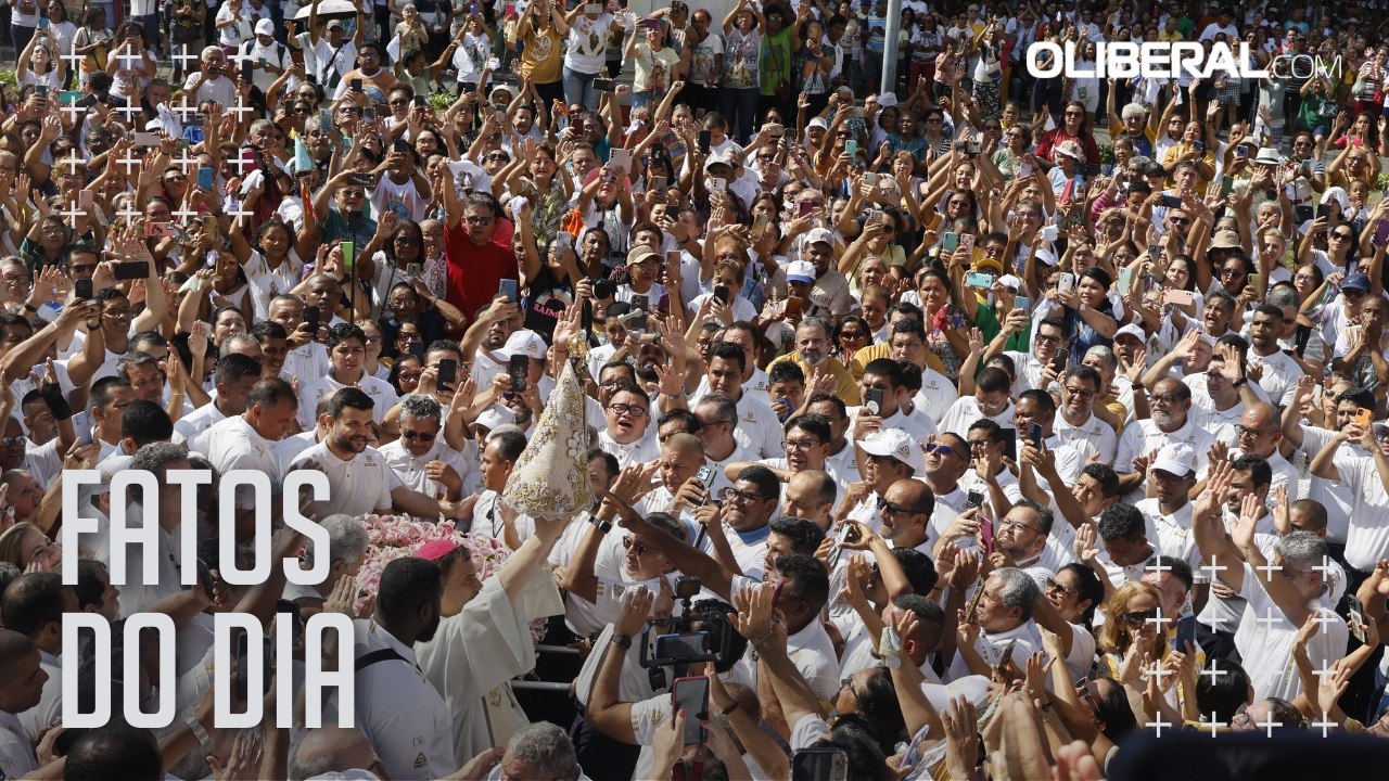 Recírio leva fiéis às ruas de Belém para o encerramento dos festejos da quadra nazarena