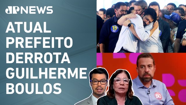 Ao lado de Tarcísio, Nunes celebra vitória em São Paulo com 59% dos votos; comentaristas analisam