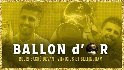 Download Video: Ballon d'Or - Rodri remporte le gros lot