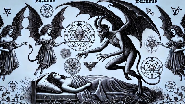 ÍNCUBOS y SÚCUBOS Demonios Que Roban Tu Energía Vital | Entidades Demoníacas Inexplicables