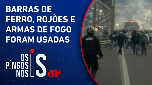 Após emboscada, briga entre torcidas deixa um morto e 17 feridos