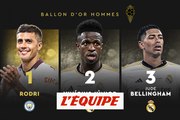 Le classement complet du Ballon d'Or 2024 - Foot - Ballon d'Or (H)