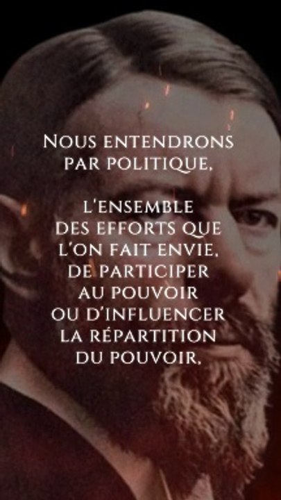 Max Weber - Citations