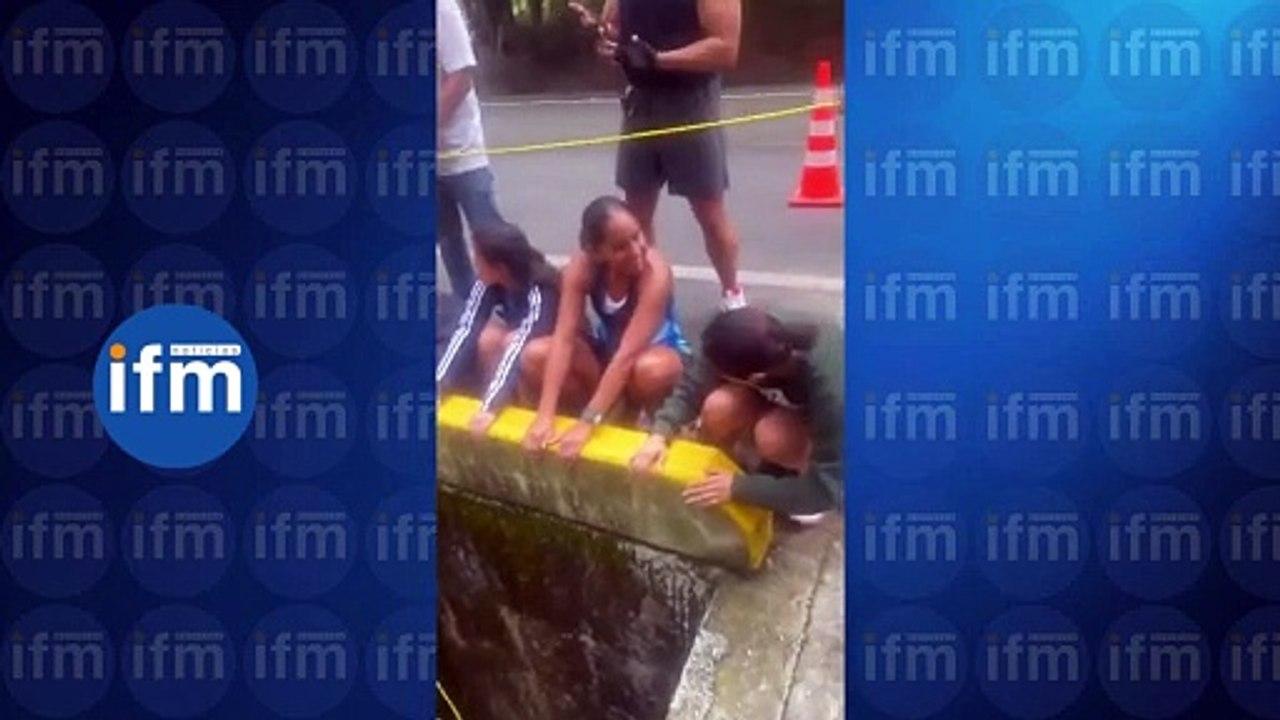 Rescate joven accidente