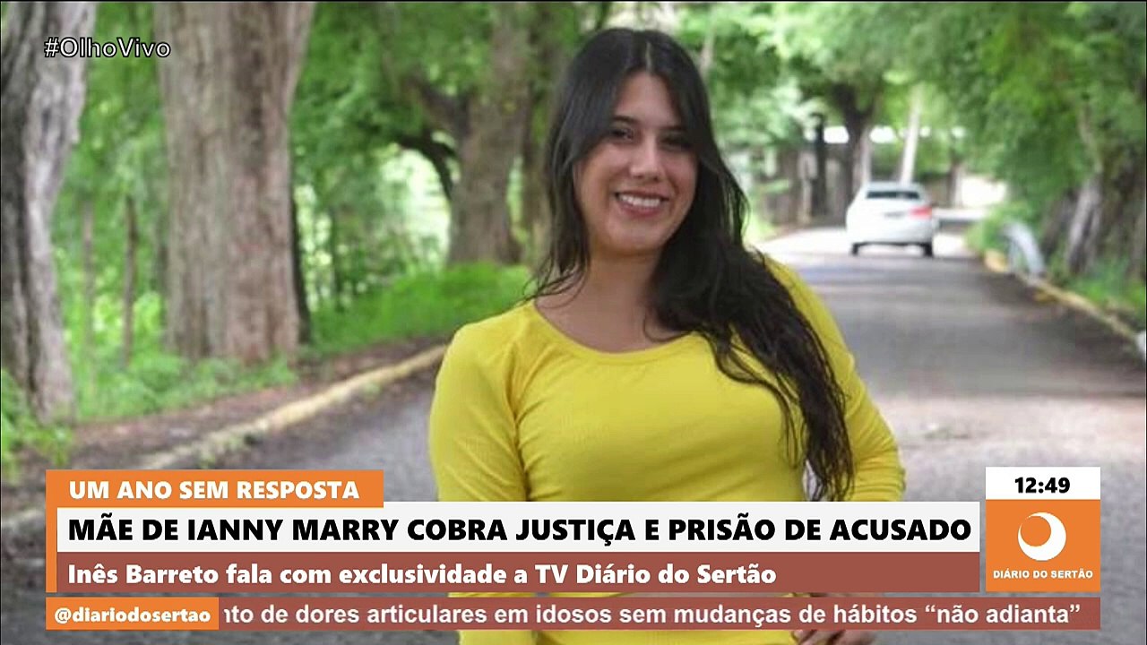 Emocionada, mãe de Ianny Marry faz apelo por justiça: “Ponham esse assassino atrás das grades”