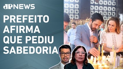 Após reeleição, Ricardo Nunes visita Aparecida para agradecer vitória