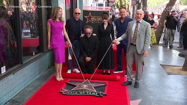 Winona Ryder and Michael Keaton Praise Iconic Filmmaker Tim Burton at His Hollywood Walk of Fame Ceremony