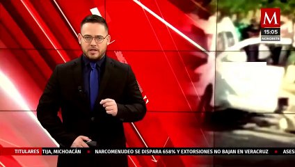 Camioneta con pirotecnia explota en Tacámbaro, Michoacán