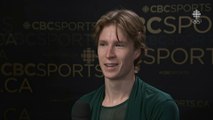 Stephen Gogolev 2024 Skate Canada International CBC post-FS interview