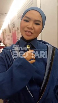 Aina Abdul promosi Festival TV PSS Sinar Bestari