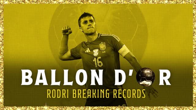 Ballon d'Or: Rodri breaking records