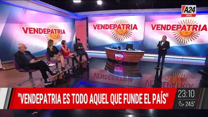 "VENDEPATRIA": El editorial de Baby Etchecopar