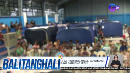 DND at DILG -  Mga nakatira sa high risk areas, sapilitang pinalilikas dahil sa banta ng Bagyong #LeonPH | Balitanghali
