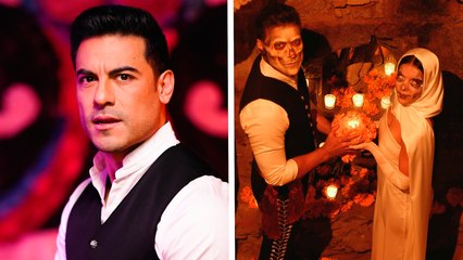 Carlos Rivera se une al trend de "Día de Muertos" de la influencer Doris Jocelyn