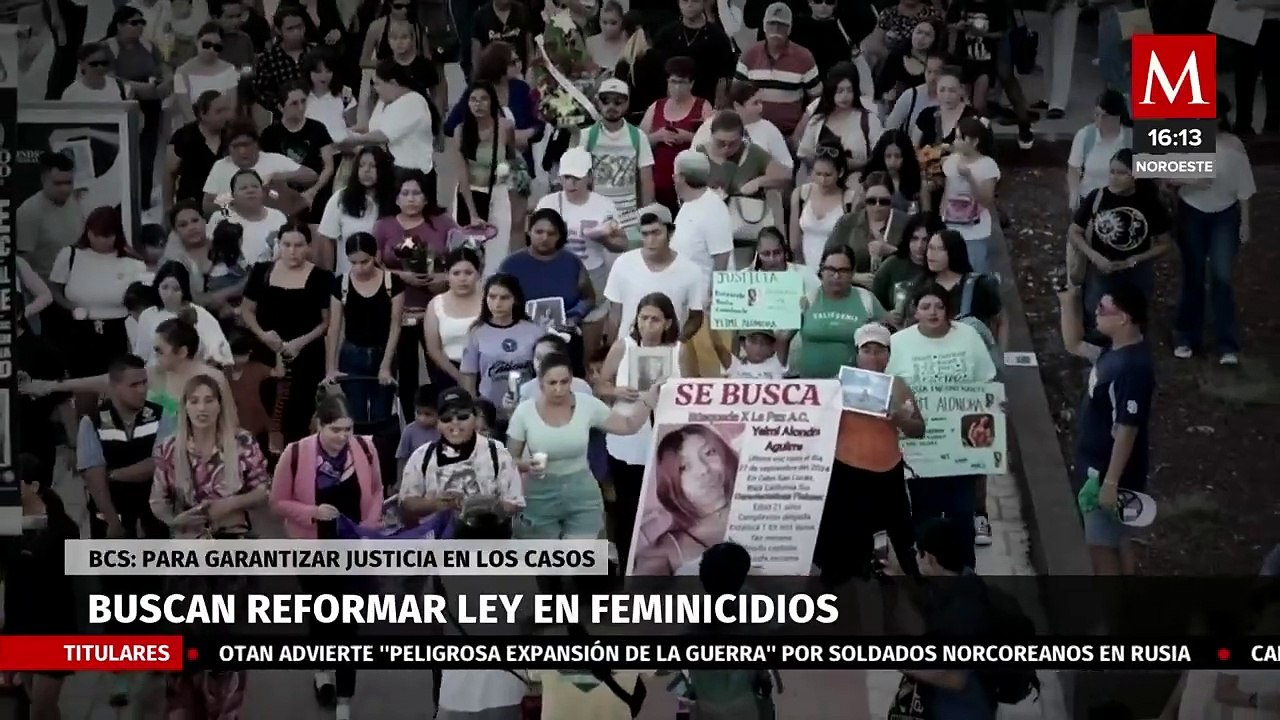 Colectivos feministas buscan reformar la ley en feminicidios en Baja California