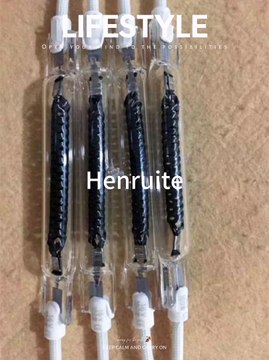 Fully woven 12mm 16V 100w 200w 300W Halogen Infrared Heating Element IR Lamp