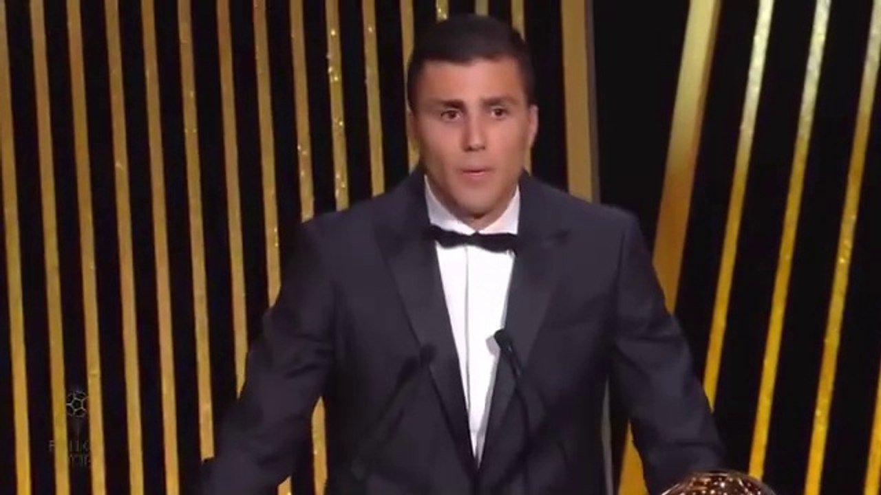 Ballon d'Or 2024 | Rodri wins Ballon d'Or 2024