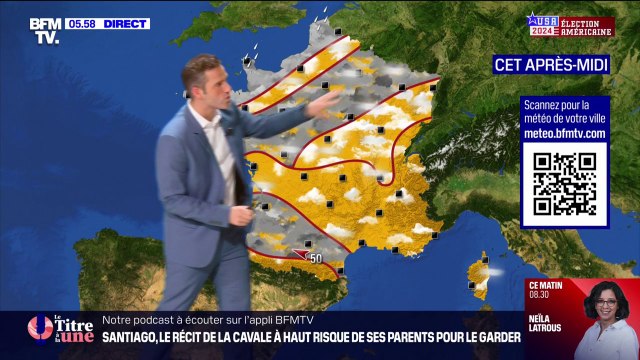 Un temps sec malgré quelques nuages sur l'ensemble de l'Hexagone