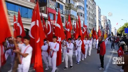 Tüm yurtta ''CUMHURİYET'' coşkusu!