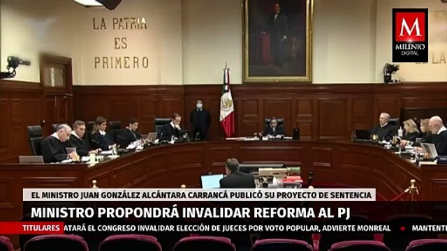 Siete ministros de la Suprema Corte presentarán su renuncia el 29 de octubre