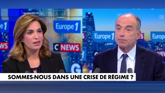 «Si le gouvernement Barnier est renversé, il n'y a plus de solution institutionnelle», estime Jean-François Copé