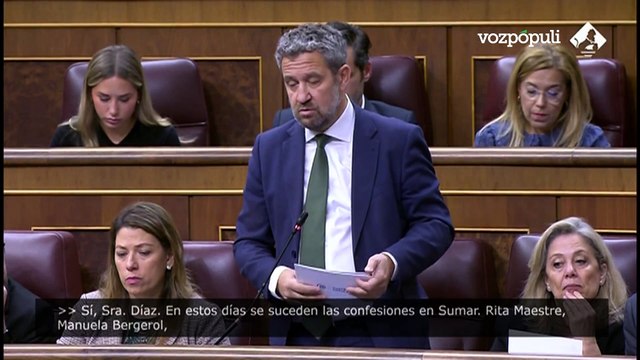 Jaime de Olano, del PP, pregunta a Yolanda Díaz sobre el caso Errejón