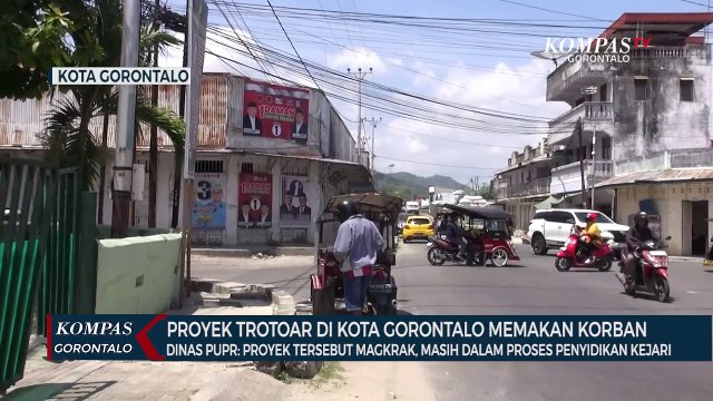 Dinas PUPR Kota Gorontalo Angkat Bicara Soal Kondisi Trotoar Jalan yang Kerap Menelan Korban
