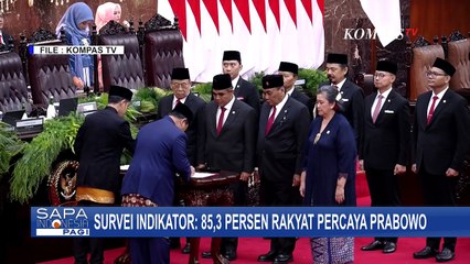 Masa Awal Kepemimpinan Presiden, Survei Indikator: 85,3 Persen Rakyat Percaya Prabowo