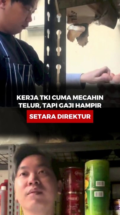 WNI yang Viral Dapat Kerjaan di Luar Negeri Cuman Mecahin Telur, Tapi Gaji Hampir Setara Direktur