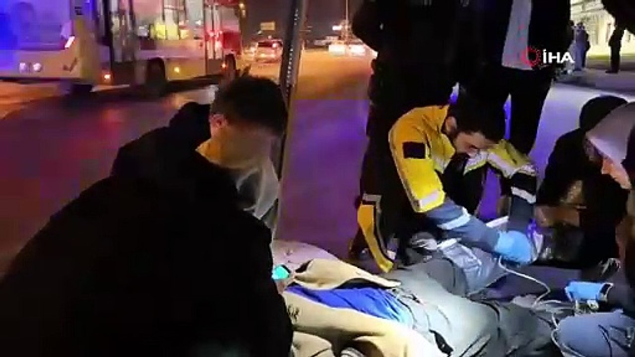 Bursa'da feci kaza! Yaralanan oğlunu gürünce gözyaşlarına boğuldu