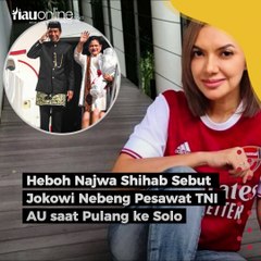 Heboh Najwa Shihab Sebut Jokowi Nebeng Pesawat TNI