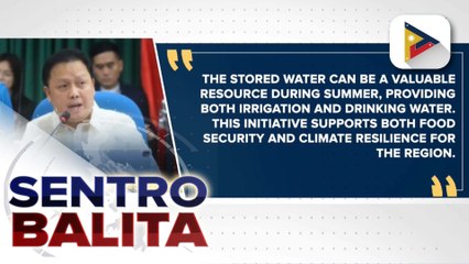 Pagtatayo ng large-scale water impounding facilities sa Bicol Region, isinusulong