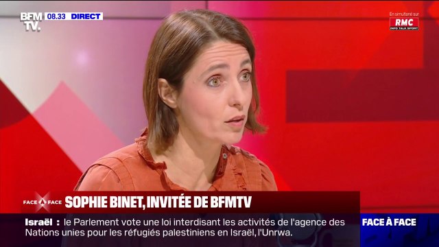 Vu l'état du pays, on a besoin d'un Premier ministre en forme : Sophie Binet (CGT) évoque l'état de santé de Michel Barnier
