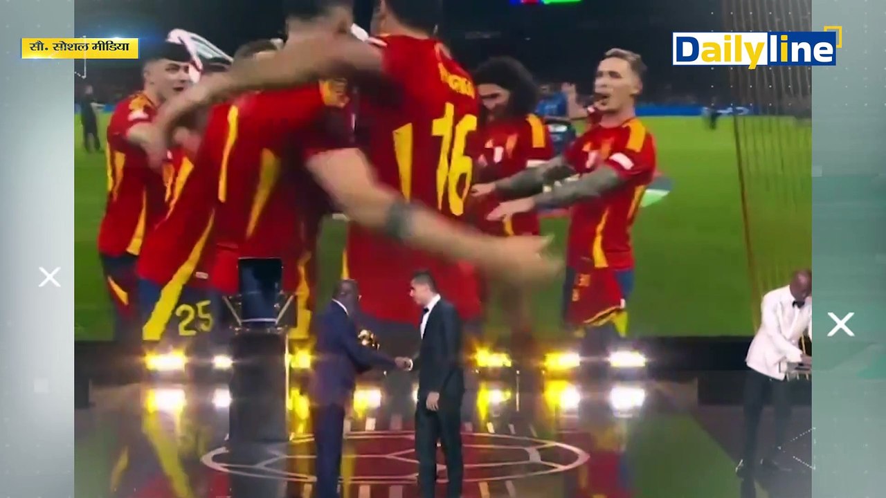 Rodri Ballon d'or 2024:Messi और Ronaldo युग का हुआ अंत, Spain के Rodri ने रचा इतिहास | Ballon d'Or 2024 |Daily Line