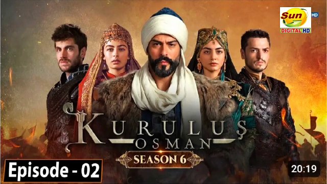 Kurulus Osman Season 06 Urdu Episode 2 - Urdu Dubbed | Sun Digital HD Channel