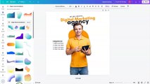 Canva Poster Design I How To Create Digital Marketing Agency Post Design in Canva l Canva Tutorial