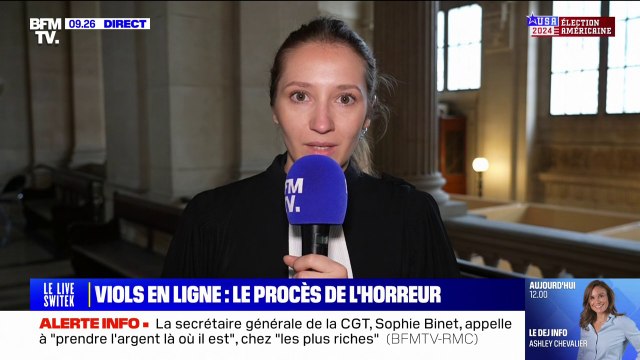 Procès des viols en ligne: Mon client reconnaît l'entièreté des faits , assure l'avocate de l'accusé