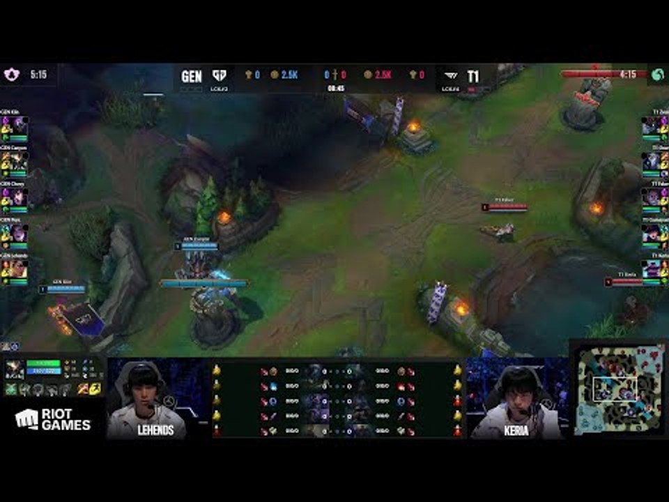 Highlights | T1 vs. GEN - Game 2 | 2024 Worlds | Semi Finals