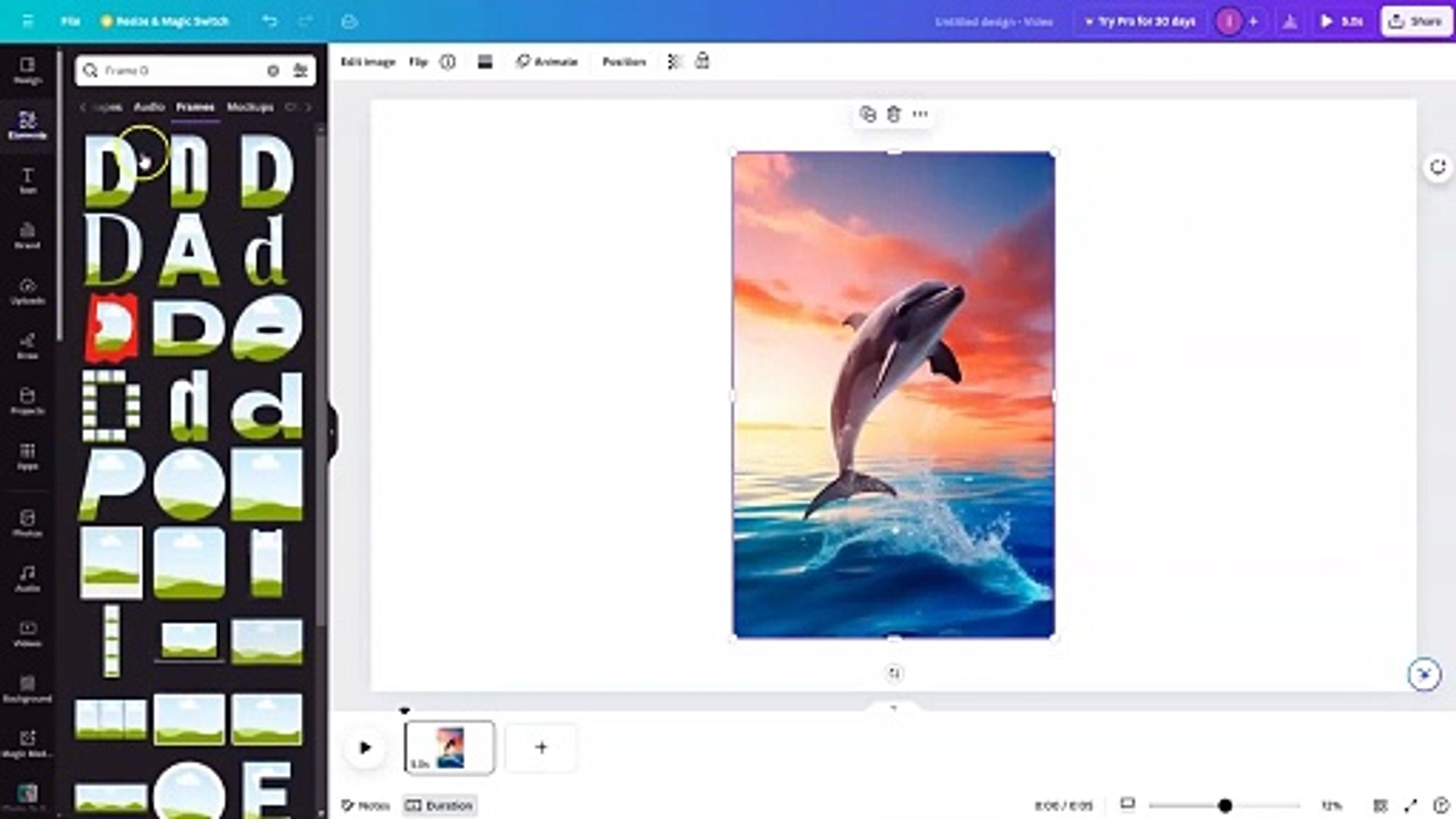 3d Letter Manipulation in Canva l easy canva l Canva tutorial